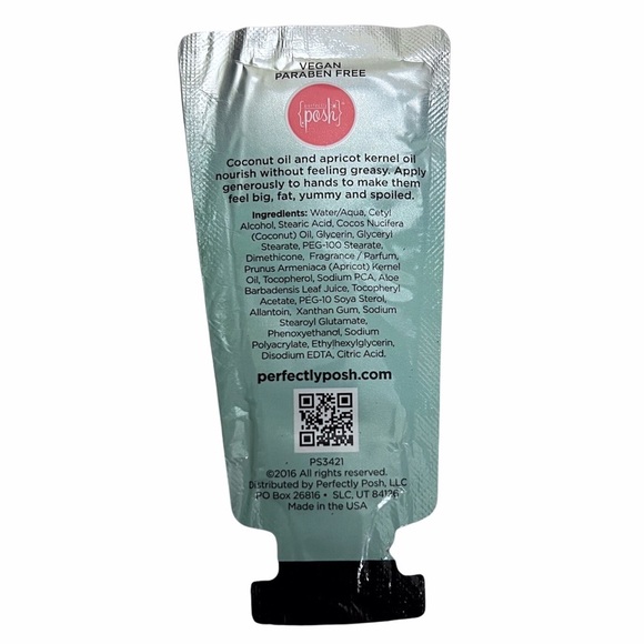 PERFECTLY POSH Big Fat Yummy Hand Creme I Scream for Ice Cream 12 Sample Packets - Picture 3 of 3